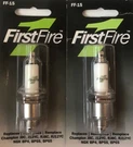 First Fire FF-15 Small Engine Spark Plugs Champion J12YC, RJ8C, RJ12YC. Fixed Price $8.99.