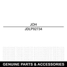 John Deere LP92734 Seat Cover With Arm Rests Fits Eztrak Z425 Z525. Fixed Price $68.99.