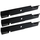 Qty 3: Notched Mower Blade Fits Oregon Replaces 91-620. Fixed Price $35.99.