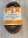 Pix Mtd Cub Cadet Deck Drive Belt For Troy-bilt And 954-0329A. Fixed Price $20.00.