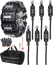 Kyx Snow Tire Chains For Car/suv/pickup Trucks Emergency Small 6 Pcs 8.7-11.1". Fixed Price $49.99.