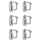 Qty 6: Mounting Clamps Fits Universal Products Replaces TL-2002. Fixed Price $34.99.