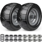 Nubauto Flat Zero Turn Mower Front TIRES11X6.00-5 Solid Lawn. Fixed Price $129.74.