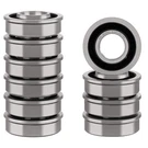 Xike 10 Pcs Flanged Ball Bearings Id 3/4" Wheel Od 1-3/8 Free Shipping. Fixed Price $20.70.