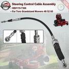 New Steering Control Cable Assembly 119-7366 For Toro Grandstand Mowers 48 52 60. Fixed Price $19.95.