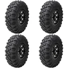 (4 Pack) Tusk Megabite Radial Tire 25X8-12 For Suzuki King Quad 500AXI Power. Fixed Price $490.28.