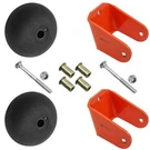 422478 481632 Deck Anti Scalp Wheel Rollers & Brackets For Scag SCR42-25CH 42". Fixed Price $72.00.