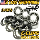 (3KITS) Spindle Bearing Rebuild Fits Kubota RC60 & RCB60 70722-34110 70722-34510. Fixed Price $99.99.