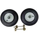 2 Pk Air Filled Tubeless 13X5.00-6 Tire Assembly Fits Exmark 103-5189. Fixed Price $160.63.