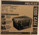 Pelican 1300 Hard Case Watertight Crushproof Dust Gray. Fixed Price $60.00.