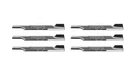 6 Pack Rotary 3434 Lawn Mower Blades Fits Scag A48111 481708 482879. Fixed Price $122.22.