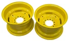 John Deere 755 855 955 Tractor Oem Turf Tire Rear Rims Jd Part # AM102096. Fixed Price $489.00.