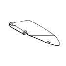 John Deere Mower Oem Inner Discharge Chute - GY22119. Fixed Price $52.15.