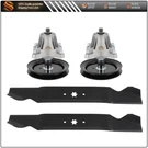 46" Deck Blade Spindle Kit Combo Set Fits Cub Cadet RZT-L46 RZT-S46 Mower. Fixed Price $73.05.