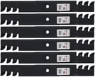 (6) Rotary Blades For Dixie Chopper 30227-60H 30227-60V 60" Deck. Fixed Price $121.29.