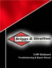 New Briggs Stratton 5-HP Outboard Engines Repair Service Manual 275110 Free S&h. Fixed Price $37.60.