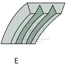 Toro V-belt 63-6240 For Groundsmaster 223D 225 228D 3280D 3320 By Pix. Fixed Price $72.00.