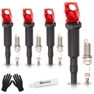 Set Of 4 Upgraded Ignition Coil And Spark Plugs Compatible With Bmw 228I.... Fixed Price $135.80.