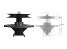Rotary Nos Part Toro Exmark Spindle Assembly 100-3976 Z-master 52" Decks 13009. Fixed Price $145.00.
