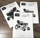 Wheel Horse 520H Toro Tractor Service Parts Operators Manual Set Repair Workshop. Fixed Price $36.97.