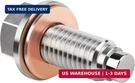 M12 X 1.75 Magnetic Oil Drain Plug, Stainless Steel Sump Nut Bolt With Cop. Fixed Price $32.13.