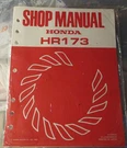 Honda Rotary Mower Shop Manual 1985 HR173 B10935. Fixed Price $24.66.