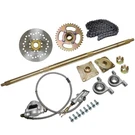 Complete Kit 32" Rear Live Axle Wheel Hub For Kart Golf Cart Buggy Quad. Fixed Price $85.90.