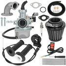 Yoxufa 22MM PZ22 Carburetor With 7/8 Twist Throttle Cable Grip For 125CC.... Fixed Price $34.93.