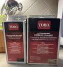 New Toro 20V-MAX Li-ion Battery 88502 & Charger 88500. Fixed Price $69.95.