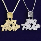 Big Trap 5AA+ Vvs Diamond Cz House Hip Hop Chain Pendant. Fixed Price $69.99.