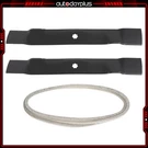 Deck Belt Blade Kit For John Deere L100 L108 L110 L111 L118. Fixed Price $42.49.