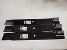 QTY/3 22-1/2" Rotary 11721 Hi-lift Mower Blades 66" Cut Hustler. Fixed Price $56.95.