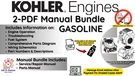 Kohler Series TH18 Engine Manual Service Repair Shop Parts Pdf On Usb. Fixed Price $30.00.