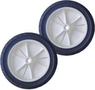 Pair Of Wheels Universal Replacement For Lawn Mower And Carts, 7X1.50 Rubber. Fixed Price $23.90.