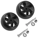 2 Riding Mower Deck Wheel Kit For 54" Cut Cub Cadet RZT50 RZT54 LT1050 SLT1554. Fixed Price $32.99.