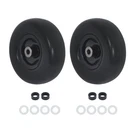 2 9X3.50-4 Flat-free Lawnmower Tire & Wheel Assemblies W/ Adapter Kit New. Fixed Price $39.28.