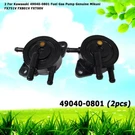 2 For Kawasaki 49040-0801 Fuel Gas Pump Genuine Mikuni FX751V FX801V FXT00V. Fixed Price $75.99.