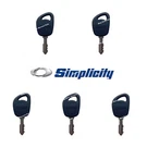 Simplicity Key Mower Garden Tractor Broadmoor 7010 7014S 7016 6116 Snow Blower. Fixed Price $9.95.