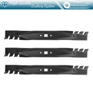3PACK Mulch Blades For 21" Mtd Cub Cadet Troy Bilt 742-0741 942-0741. Fixed Price $33.53.
