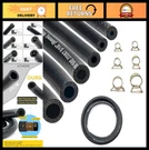 6PCS Fuel Line Hose With 30 Clamps, 1/8"-1/2" Id Rubber Nbr For Lawn Mowers, Atv. Fixed Price $55.99.