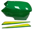 Lower Upper Hood Lh&rh Stickers Fits John Deere LX277 GT225 GT235 S/n. Fixed Price $274.99.