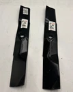 (qty 2) Rotary Copperhead 15-10292 Mower Blade 18-7/8" Fits John Deer 143520. Fixed Price $28.79.