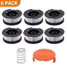 Black+decker AF100 Replacement String Trimmer Line Spool Weed Eater EDGER-6PK. Fixed Price $13.99.