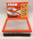 Fram CA7403 Air Filter F3TZ-9601-Z P537374 6317 PA4073 AF191. Fixed Price $35.50.