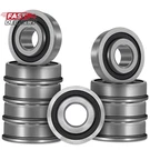 Bonbo 10 Pcs Flanged Ball Bearings Id 1/2" X Od 1-3/8" For Lawn Mower Marathon. Fixed Price $21.37.
