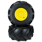 (2) Aggressive Tire Assemblies 20X10.00-8 John Deere 100 Series GY20637 GX10364. Fixed Price $219.99.