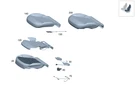 Genuine Mercedes-benz Seat Backrest Frame 000-910-11-16-28. Fixed Price $300.00.