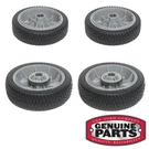 Genuine Toro 125-2509 10" Rear & 125-2510 8" Front Wheels Set For 30" Timemaster. Fixed Price $139.95.