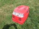 Used Troy-bilt Super Bronco Hood Red Fits 13AX60TG766. Fixed Price $125.00.