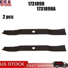 (2) Hi Lift Mower Blades Fits Snapper 42" Deck 150Z LT2042 1731898ASM. Fixed Price $35.99.